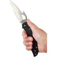 Ніж Spyderco Byrd Cara Cara 2 Half Serrated BY03PSBK2W 87.13.85