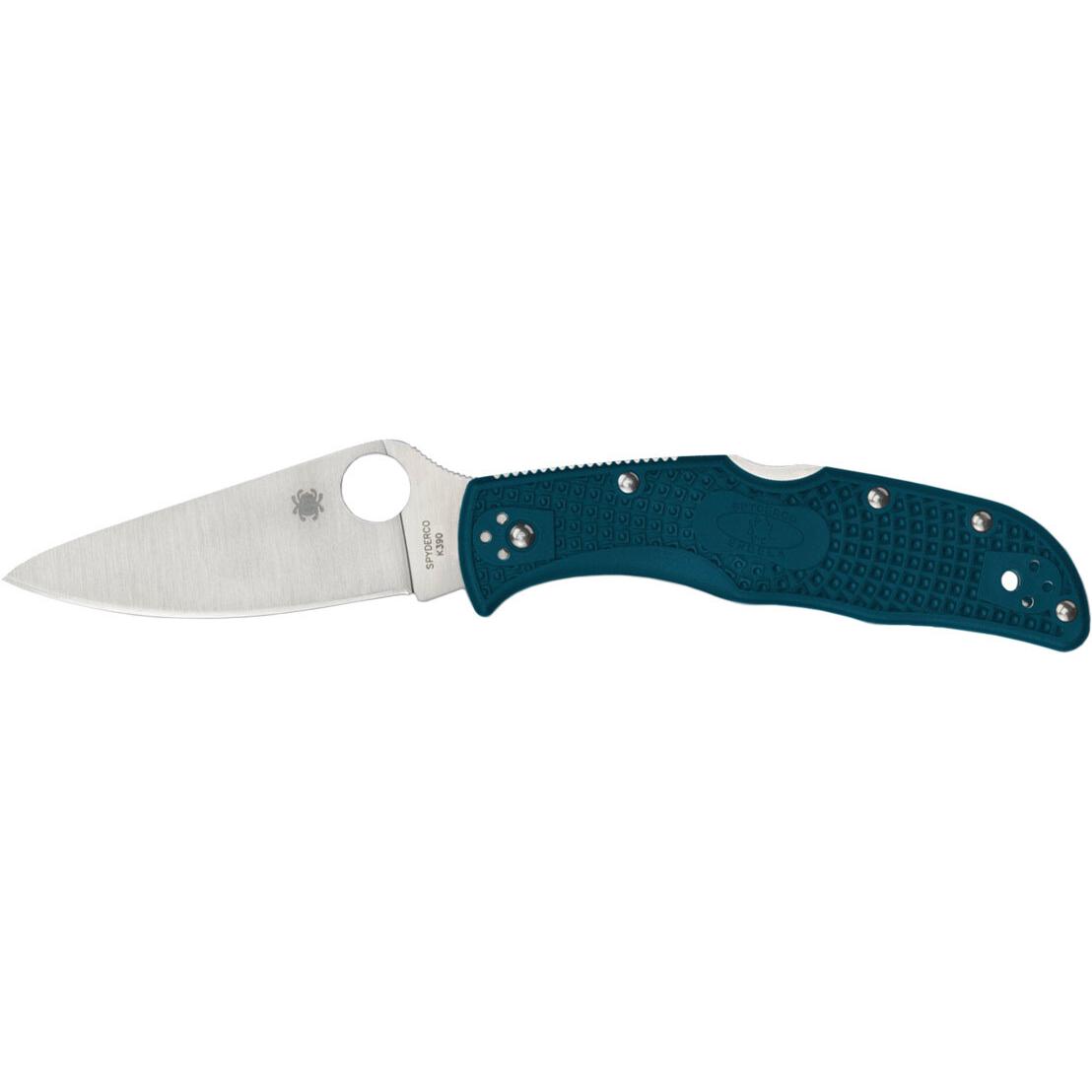 Ніж Spyderco Endela Blue Plain C243FPK390 87.14.52