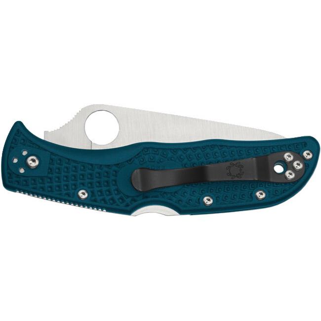 Ніж Spyderco Endela Blue Plain C243FPK390 87.14.52