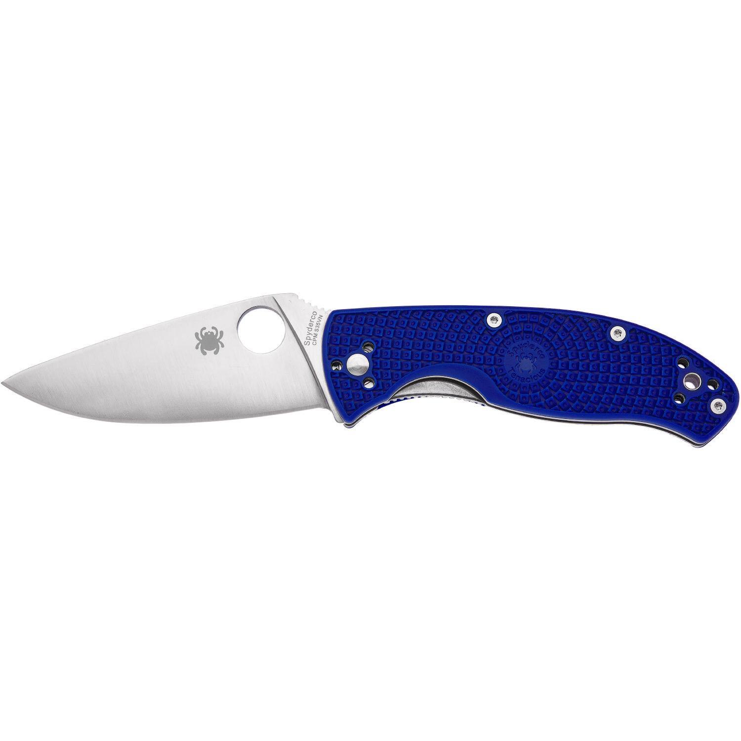 Ніж Spyderco Tenacious S35VN blue C122PBL 87.14.72