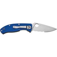 Ніж Spyderco Tenacious blue напівсерейтор C122PSBL 87.14.81