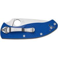Ніж Spyderco Tenacious blue напівсерейтор C122PSBL 87.14.81