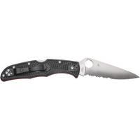 Ніж Spyderco Endura 4 Thin Red Line напівсерейтор C10FPSBKRD 87.14.88