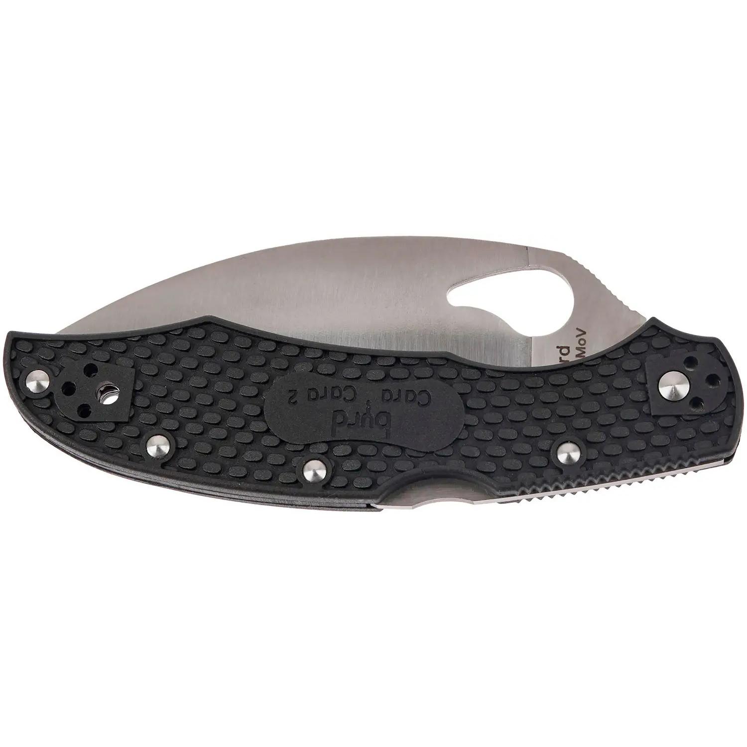 Ніж Spyderco Byrd Cara Cara 2 Wharncliffe BY03PBKWC2 87.15.07