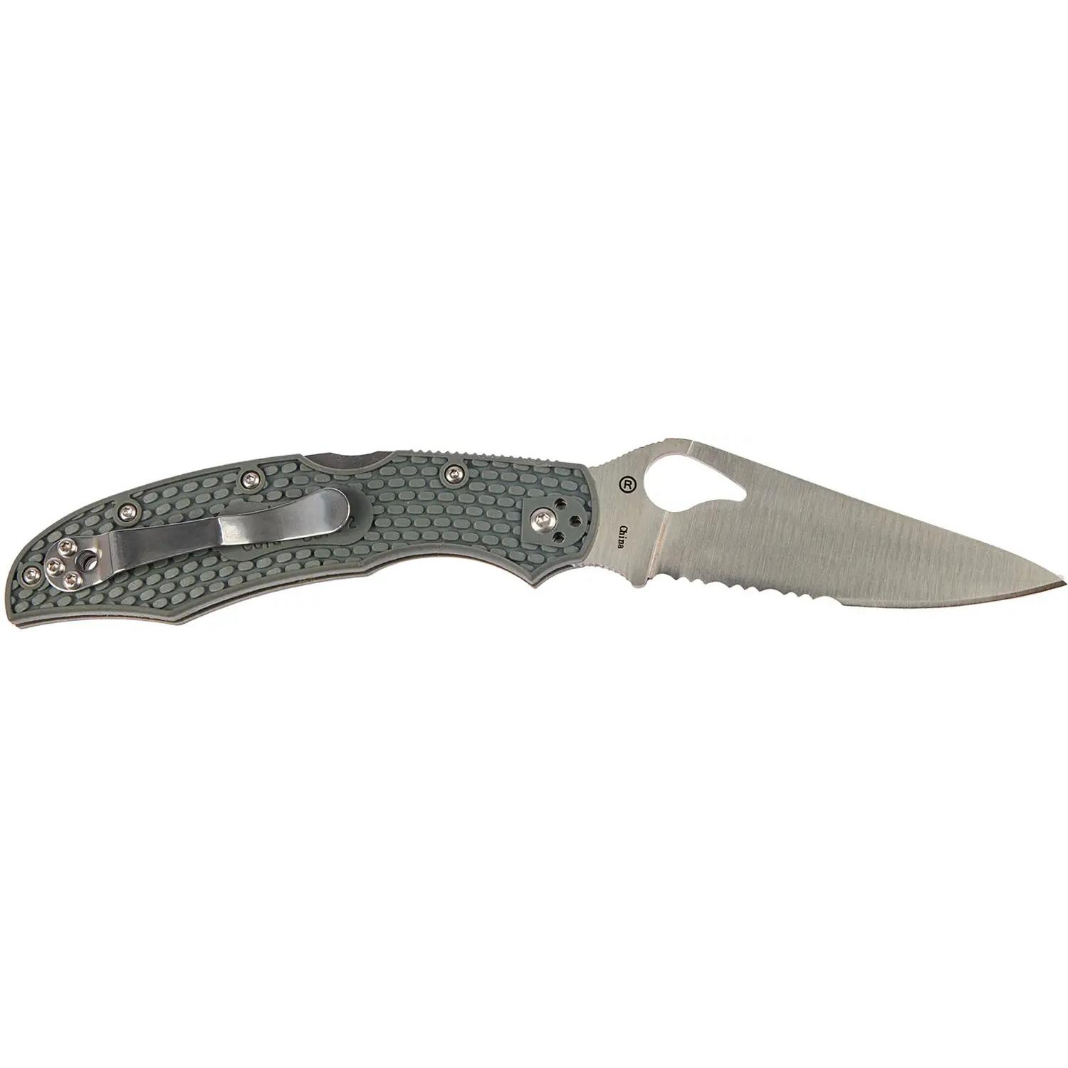 Ніж Spyderco Byrd Cara Cara 2 Half Serrated Gray BY03PSGY2 87.15.59