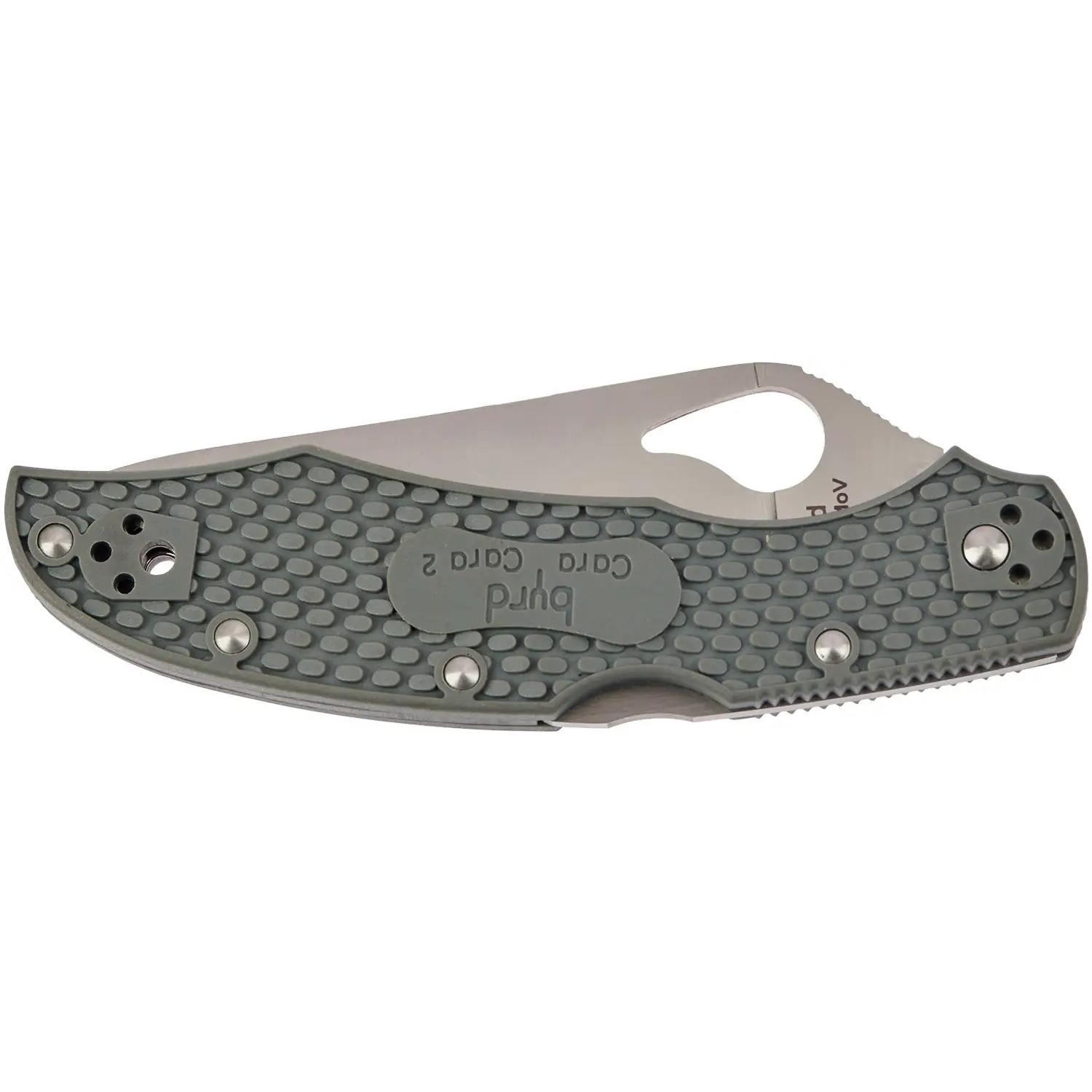 Ніж Spyderco Byrd Cara Cara 2 Half Serrated Gray BY03PSGY2 87.15.59
