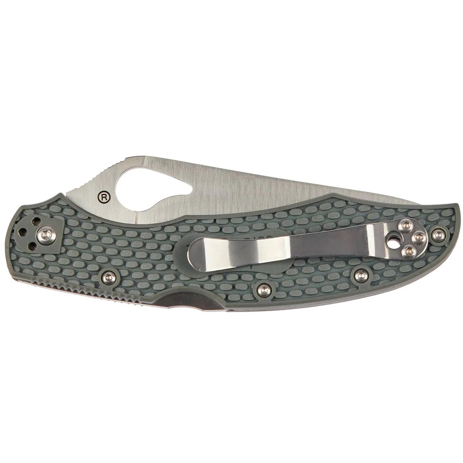 Ніж Spyderco Byrd Cara Cara 2 Half Serrated Gray BY03PSGY2 87.15.59