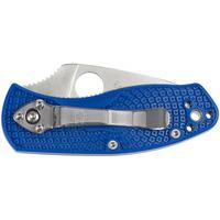 Ніж Spyderco Ambitious Lightweight Blue Serrated C148SBL 87.15.97