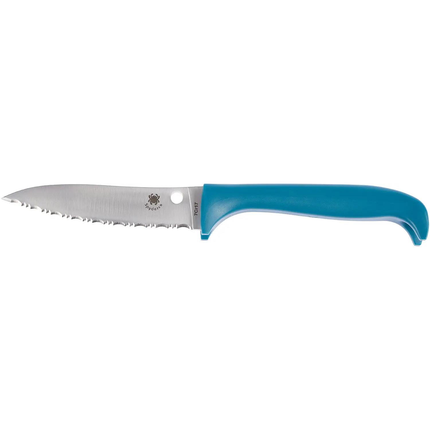 Ніж Spyderco Counter Critter Blue Serrated K21SBL 87.16.13