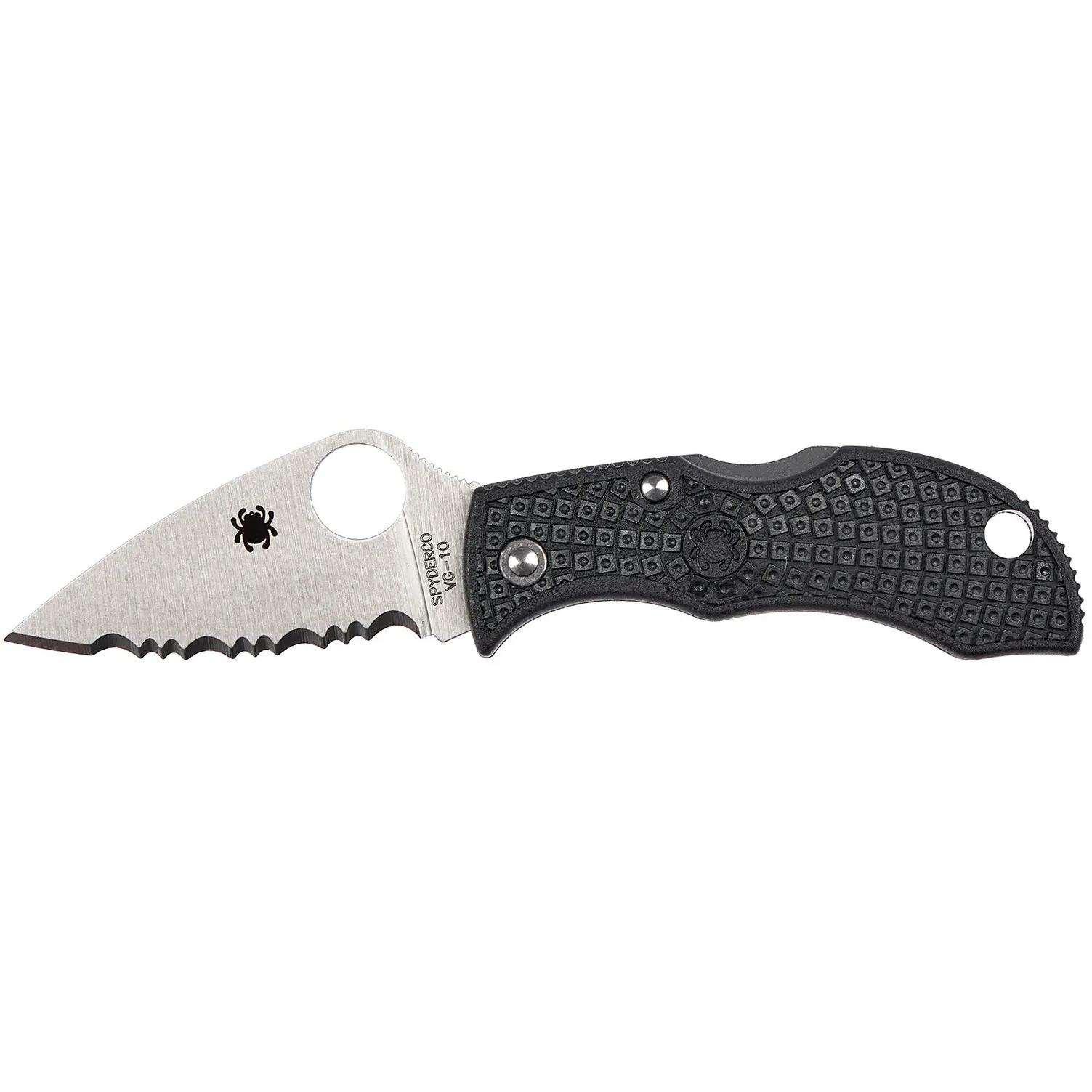 Ніж Spyderco Manbug Lightweight Leaf Serrated MBKLFS 87.16.15