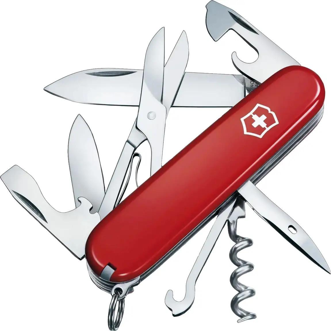 Ніж VICTORINOX 1.3703 Climber ц: червоний 1.3703 61.29.36