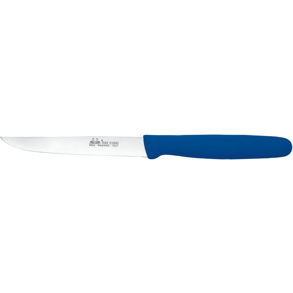 Ніж кухонний Due Cigni Utulity Steak Knife 110 мм. колір - синій 2C 713/11 BL 1904.01.70