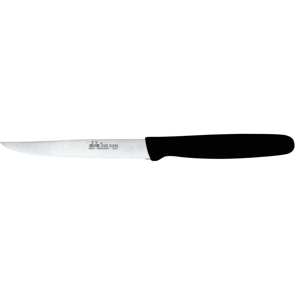 Ніж кухонний Due Cigni Pizza Knife 110 мм. колір - чорний 2C 714/11D 1904.01.74