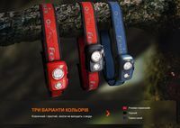 Ліхтар налобний Fenix HL32R-T синій