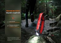 Ліхтар налобний Fenix HL16 AAA рожевий