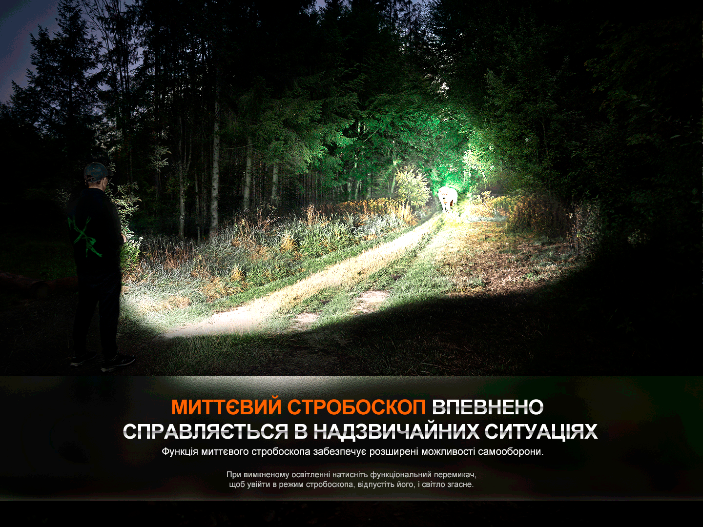 Далекобійний ліхтар Fenix HT18R