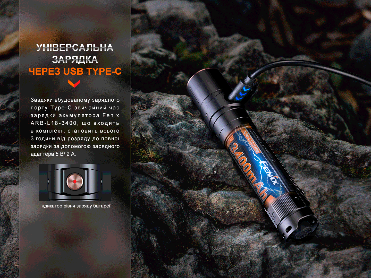 Ліхтар ручний Fenix LD30R