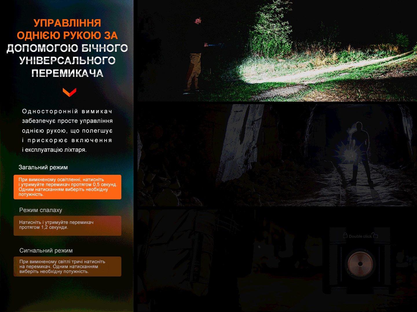 Ліхтар ручний Fenix E28R V2.0