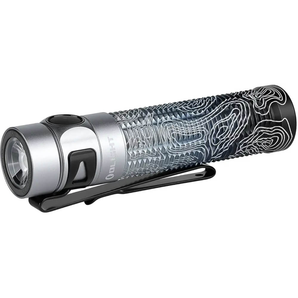 Ліхтар Olight Baton 3 Pro Silver ridge