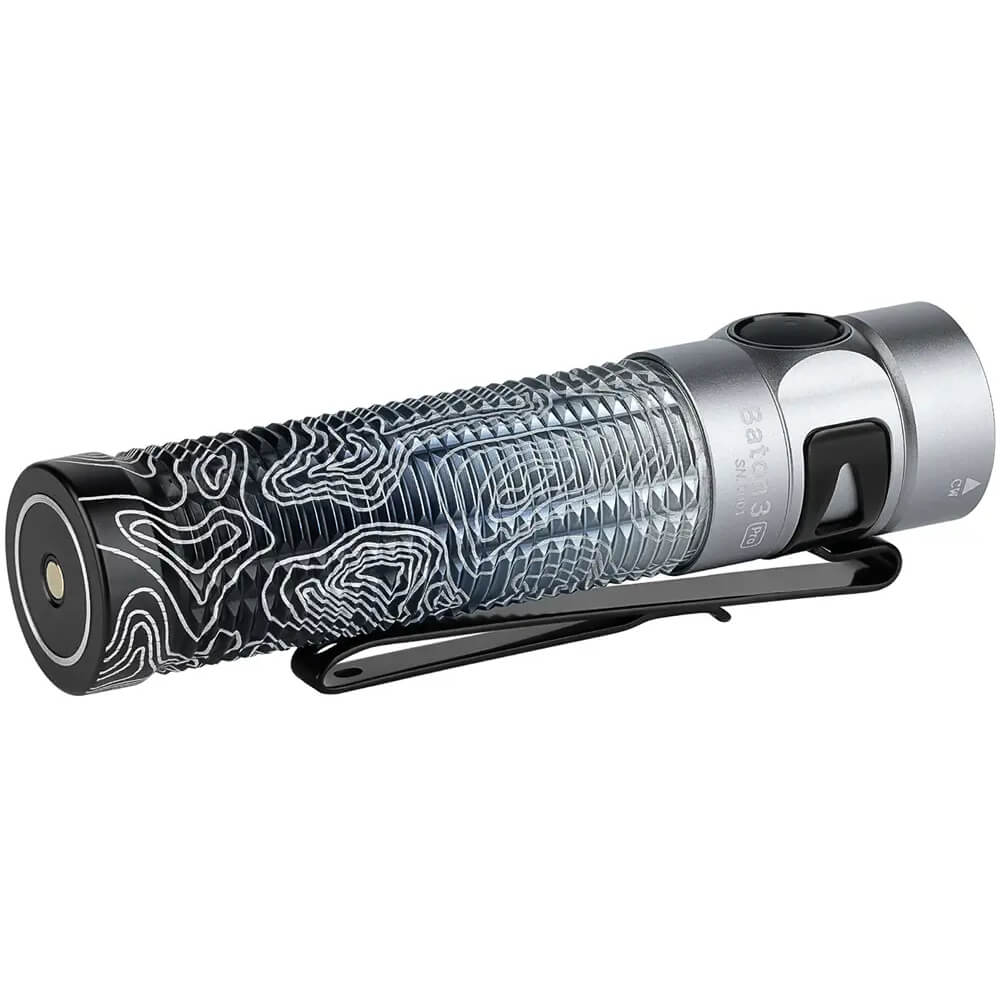 Ліхтар Olight Baton 3 Pro Silver ridge