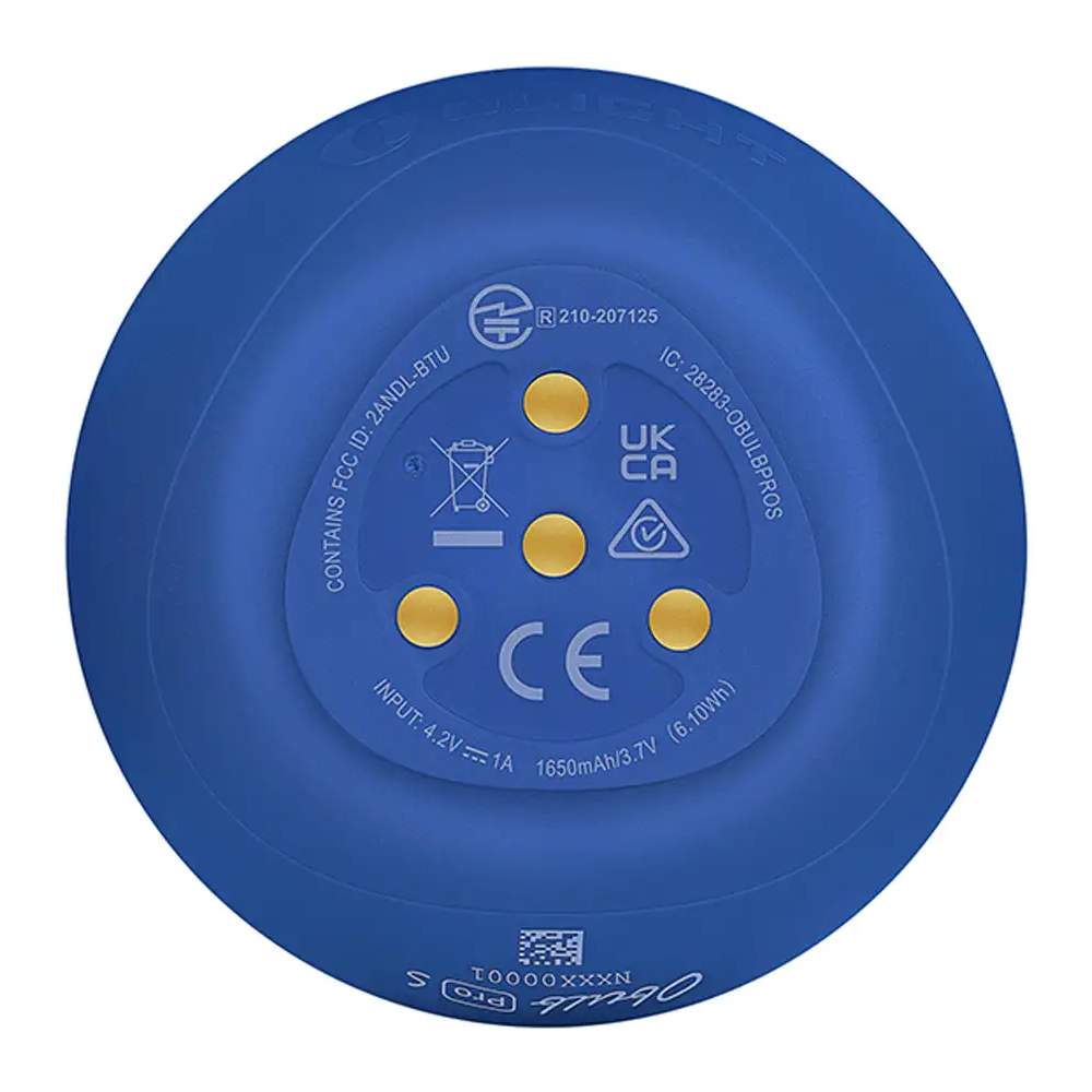 Кемпінговий ліхтар Olight Obulb Pro S Blue