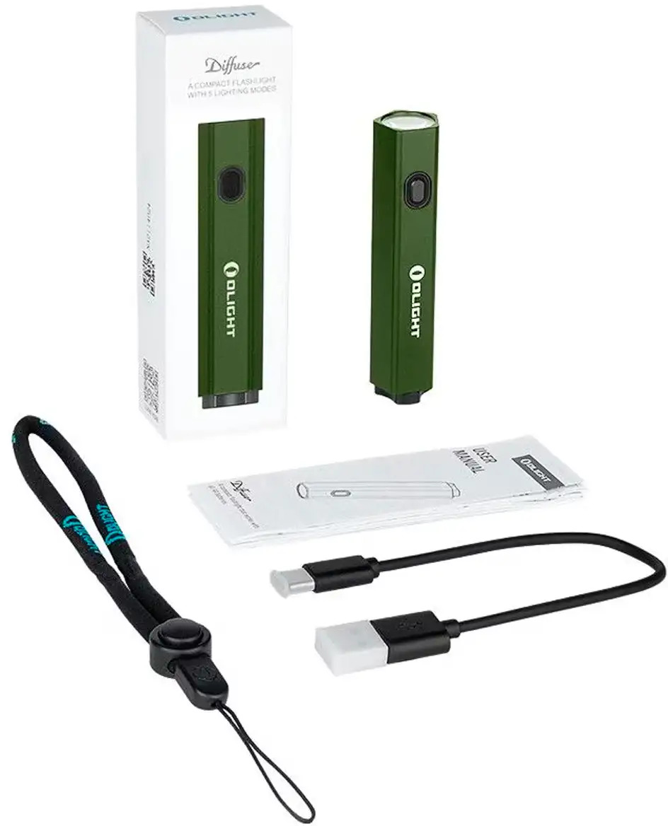 Ліхтар Olight Diffuse OD Green Diffuse OD G 2370.43.61