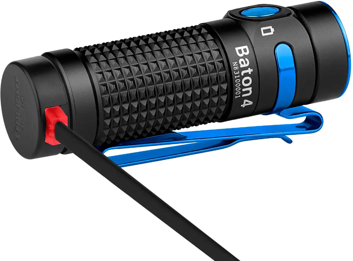 Ліхтар Olight Baton 4 Black Baton 4 BL 2370.43.70