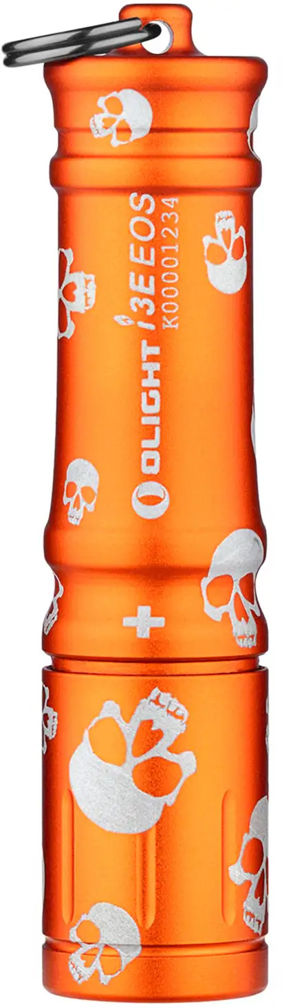 Ліхтар-брелок Olight I3E EOS Orange Skull 2370.43.90