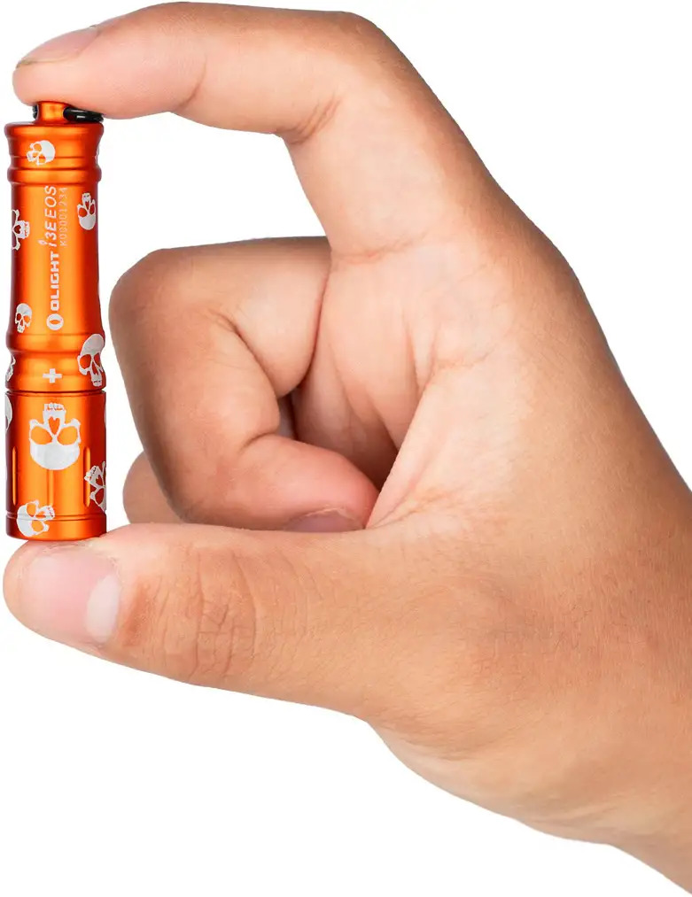 Ліхтар-брелок Olight I3E EOS Orange Skull 2370.43.90
