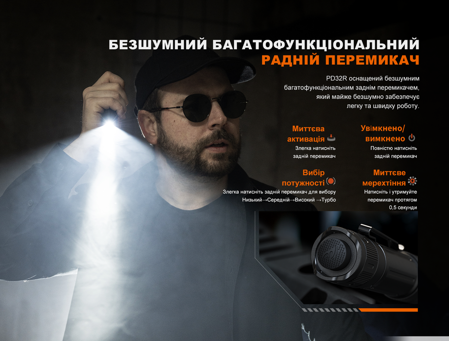 Ліхтар ручний Fenix PD32R
