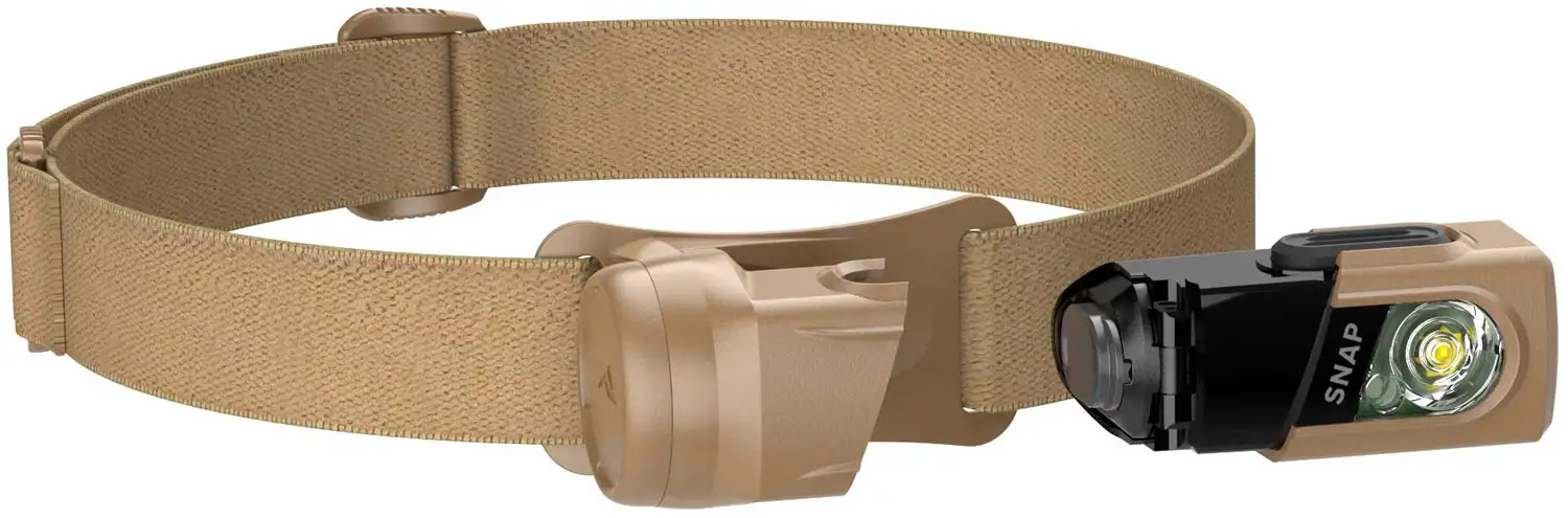 Ліхтар налобний Princeton Tec Snap Solo 450 lm Tan 2370.44.41