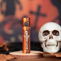 Ліхтар Olight Baton 3 Pro Orange Skeleton 2370.45.80